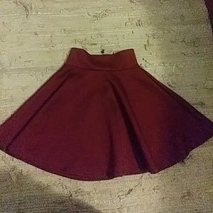 *****SOLD****Burgendy skirt